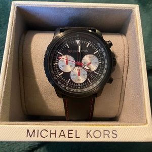 Michael Kors leather watch